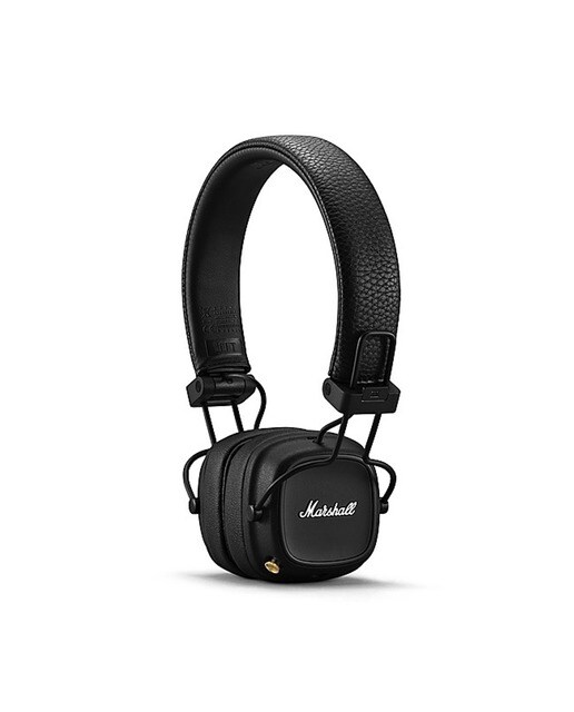 Auscultadores Headphones Marshall Bluetooth Major IV - Preto Preto-1