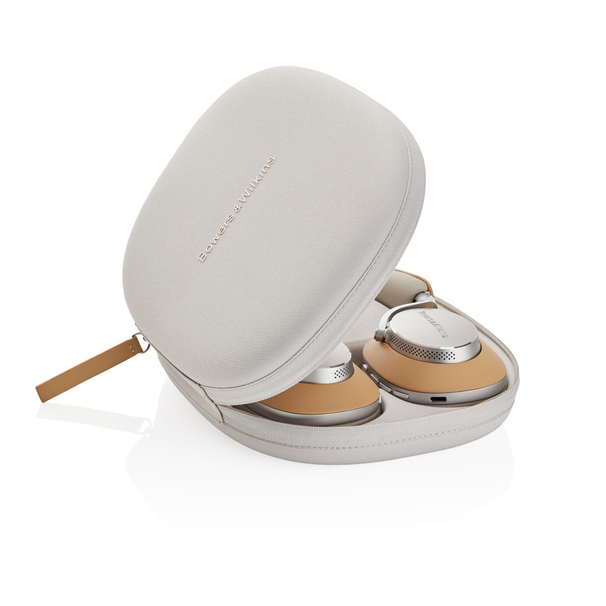 Auscultadores Bluetooth Bowers & Wilkins Px8 sem Fios com Cancelamento de Ruído Bege-10
