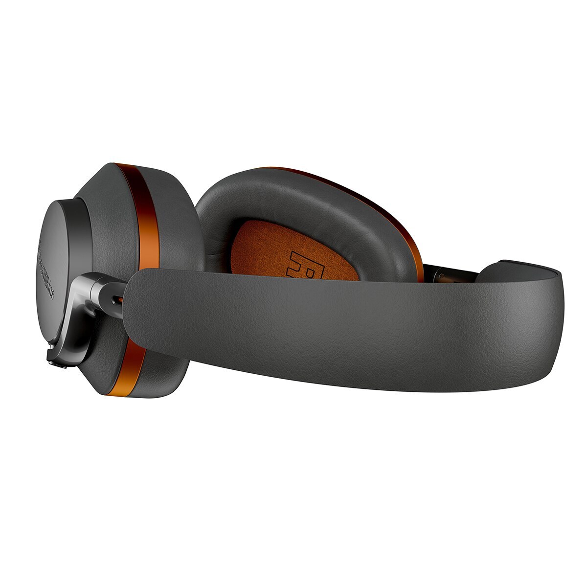 Auscultadores Bluetooth Bowers & Wilkins Px8 Mclaren Edition sem Fios com Cancelamento de Ruído Cinzento / Laranja-7