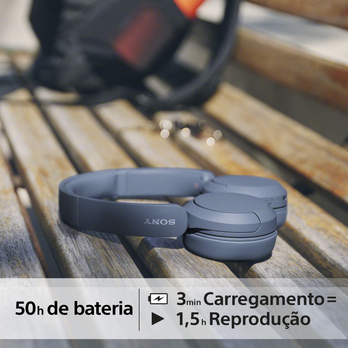 Auscultadores Wireless Sony WH-CH520 Azul-6