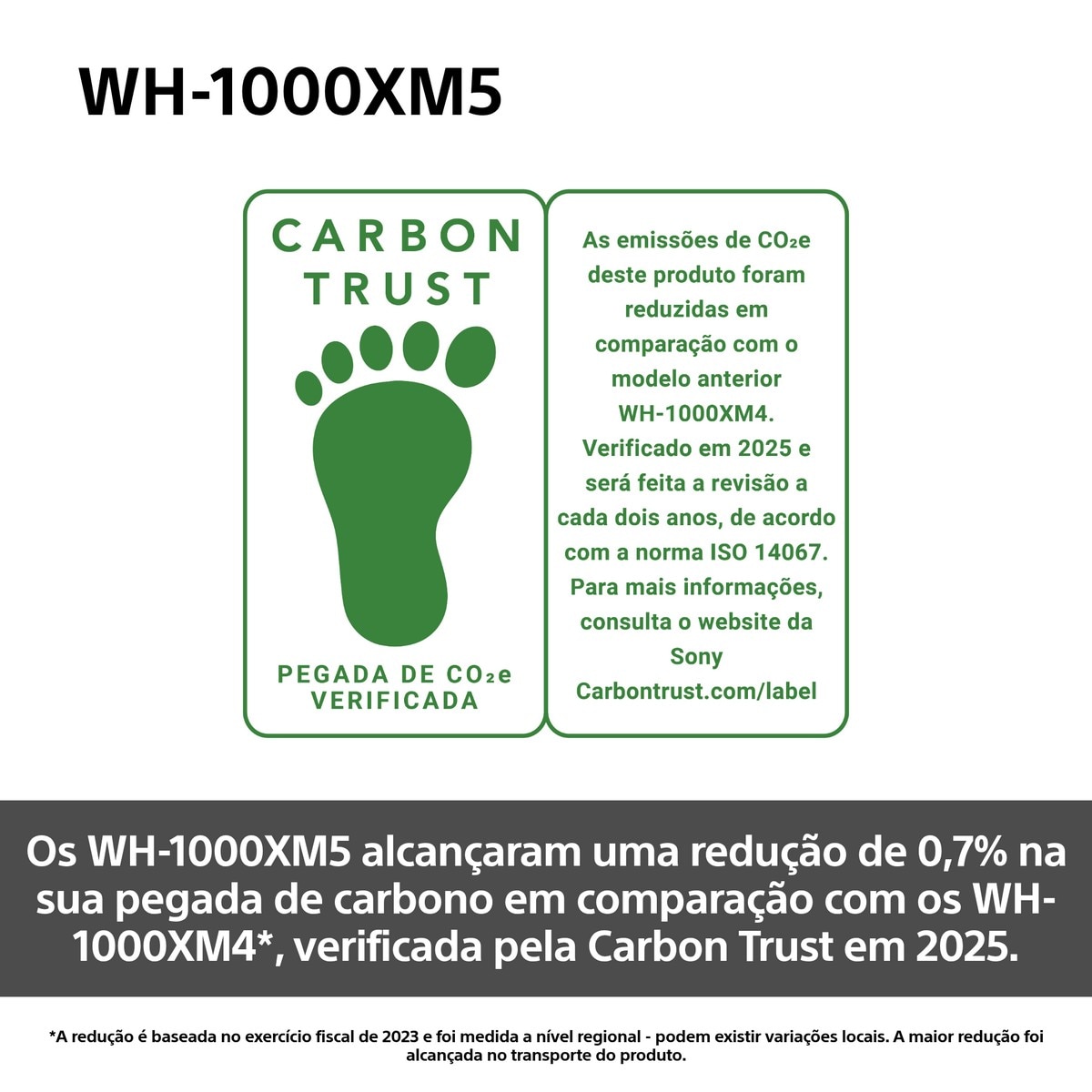 Auscultadores Sony WH1000XM5 Bluetooth, Noise Cancelling, 30 Horas de Bateria, Microfone, para iOS, Android e PC Azul Meia-Noite-12