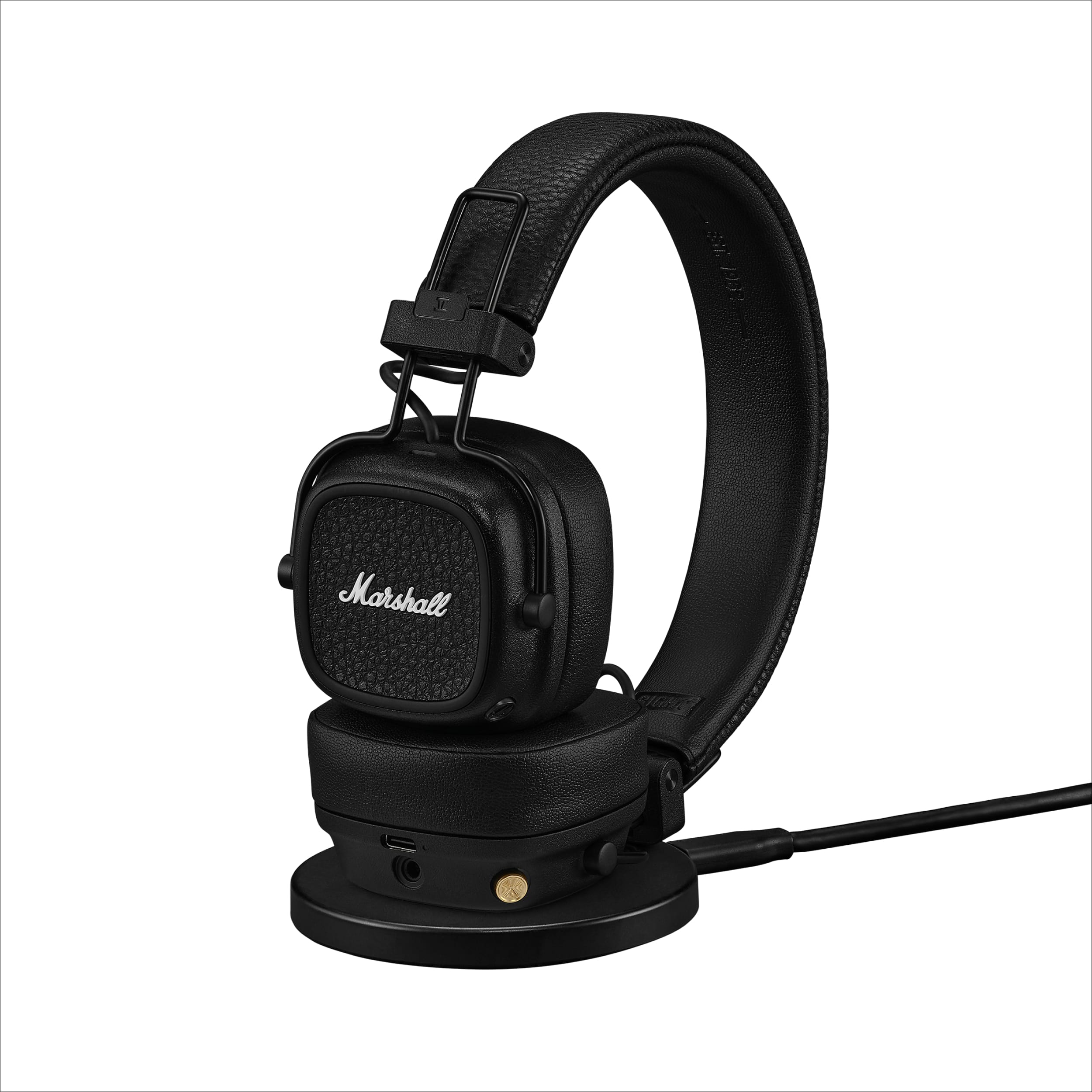 Auscultadores Headphones Marshall Bluetooth Major V - Preto Preto-9
