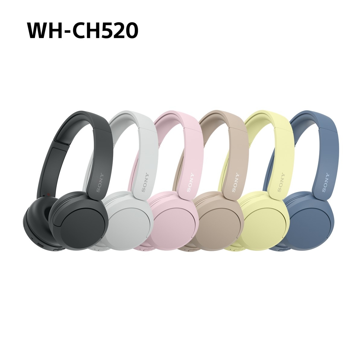 Auscultadores Wireless Sony WH-CH520 Amarelo-10