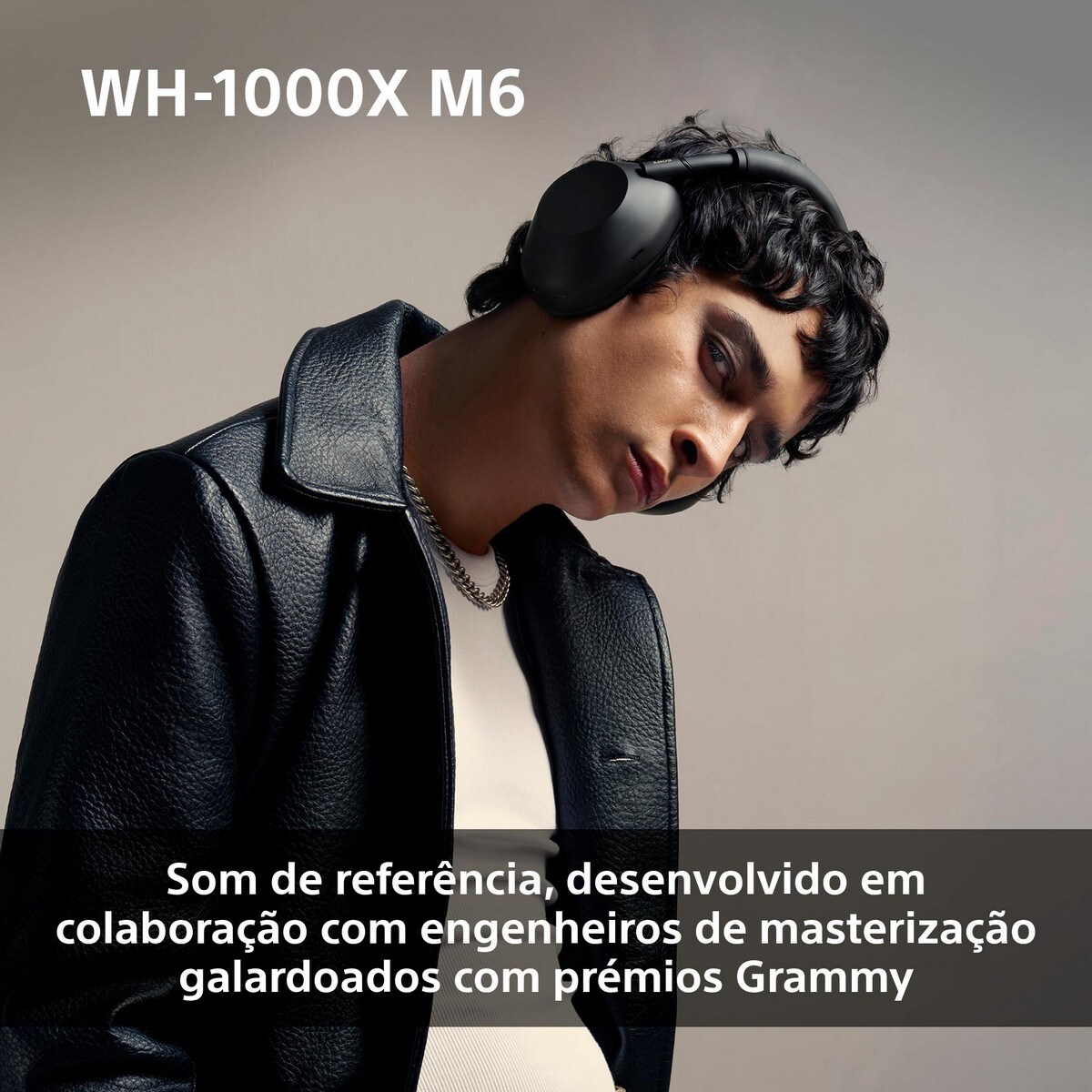 Auscultadores Bluetooth Sony WH-1000XM6, Noise Cancelling Preto-5