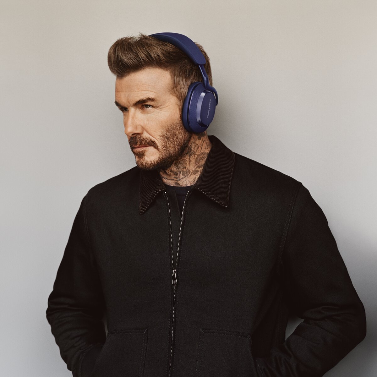 Auscultadores Bowers & Wilkins Px7 S3, Bluetooth, com Cancelamento de Ruído Azul-índigo-8