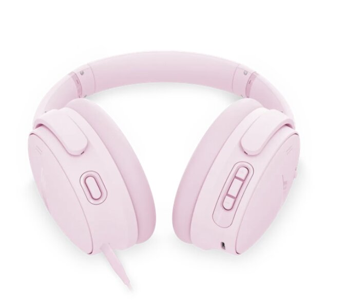 Auscultadores QC Headphones Rosa-4