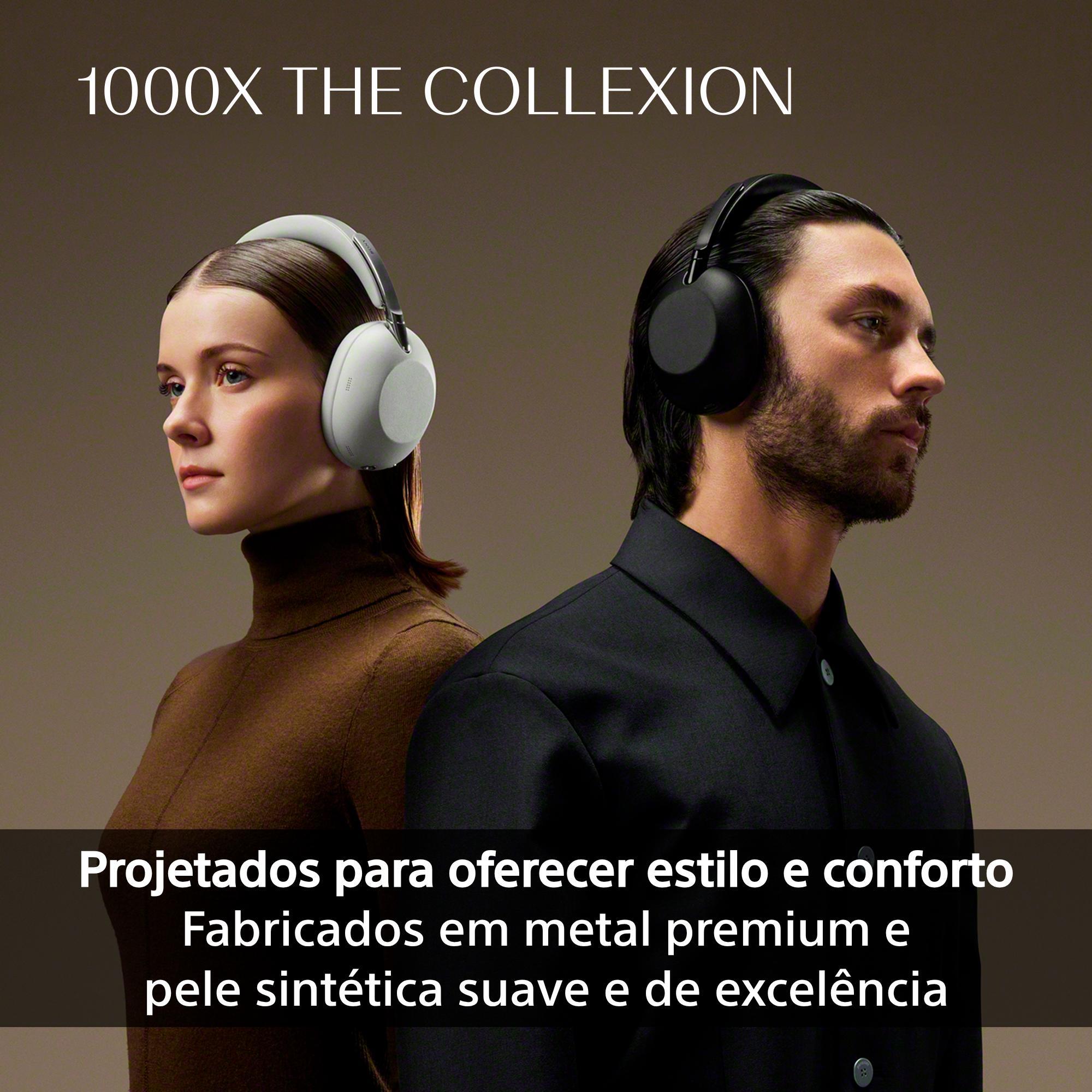 Auscultadores Headband com Noise Cancelling Sony 1000X The Collexion Preto-6