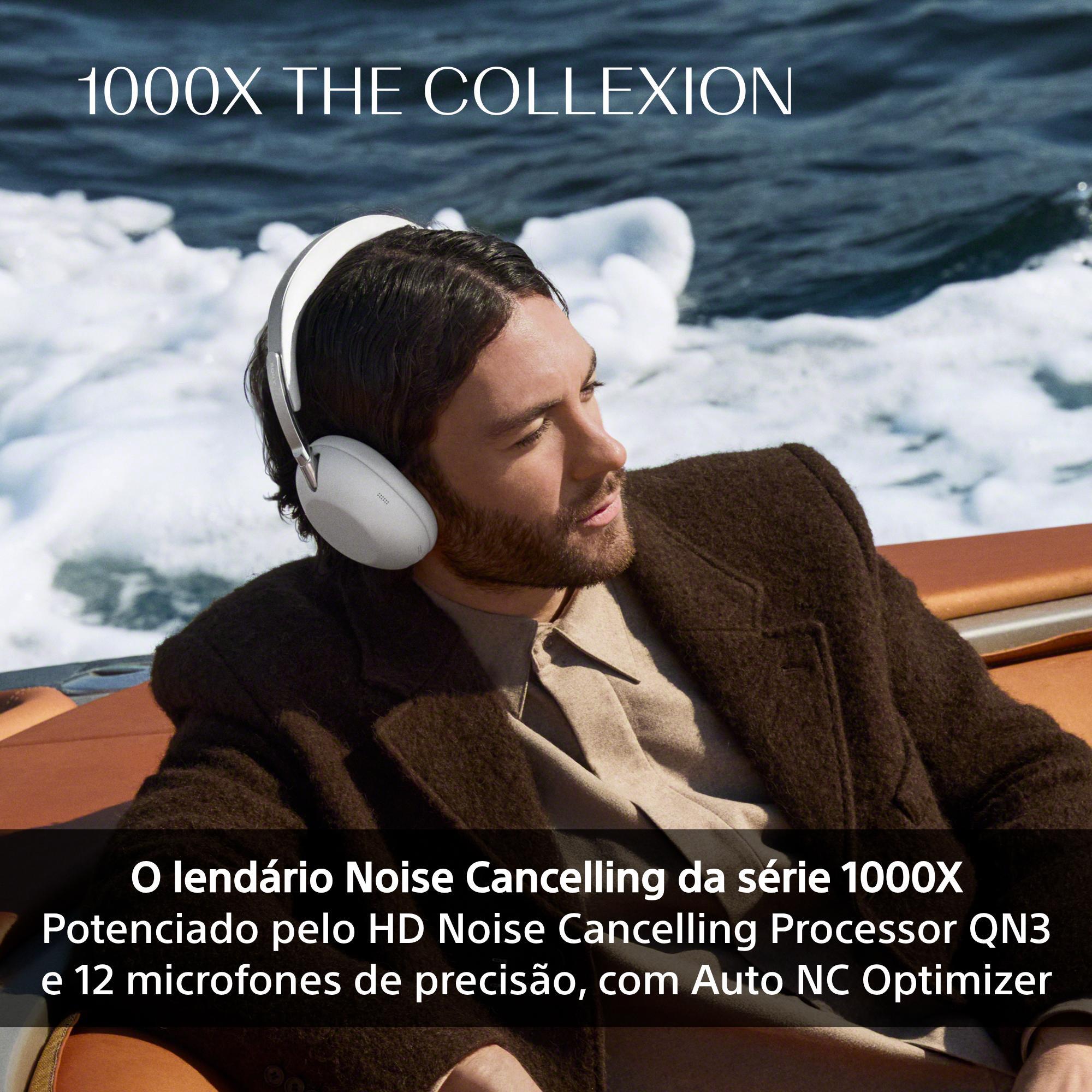 Auscultadores Headband com Noise Cancelling Sony 1000X The Collexion Preto-7