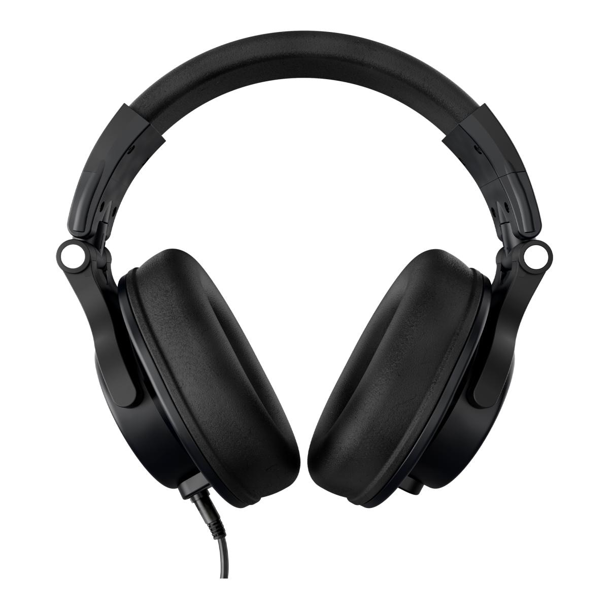 Auscultadores DJ Vieta Pro Halo com Cabo e Isolamento de Som Profissional Preto-3