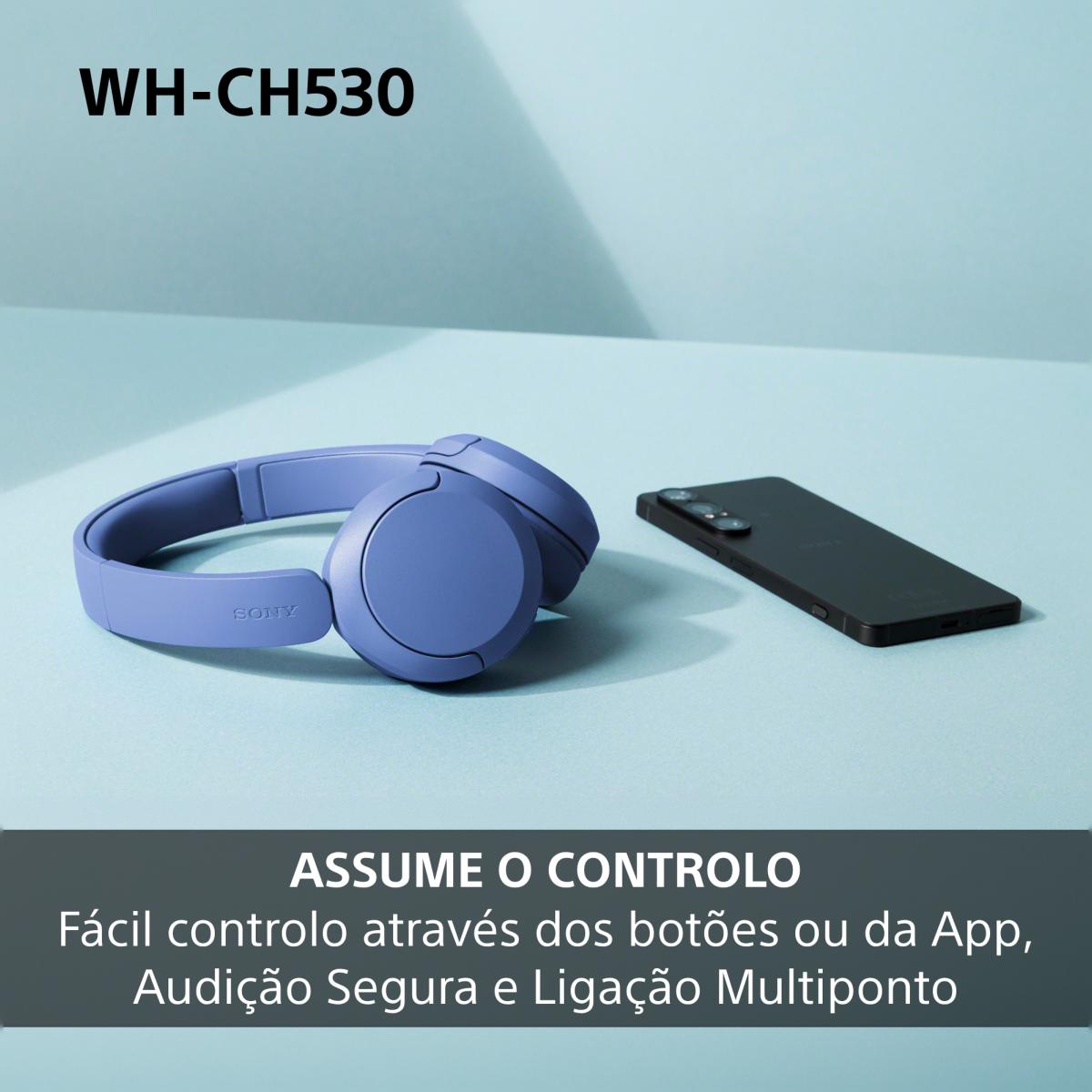 Auscultadores Bluetooth Sony WH-CH530 Preto-9
