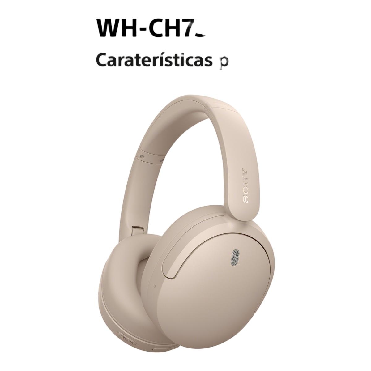 Auscultadores Bluetooth com NC Sony WH-CH730N Bege-4