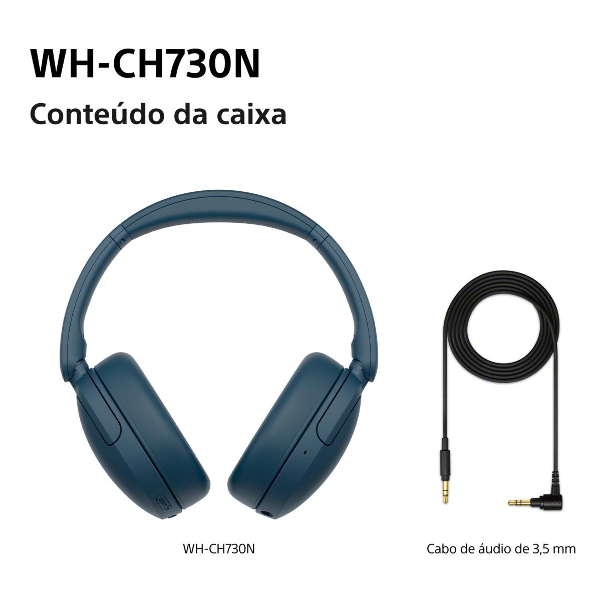 Auscultadores Bluetooth com NC Sony WH-CH730N 12