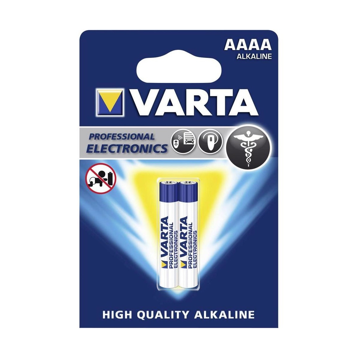 Imagem 0 de Pilhas alcalinas Varta Blister 2xAAAA