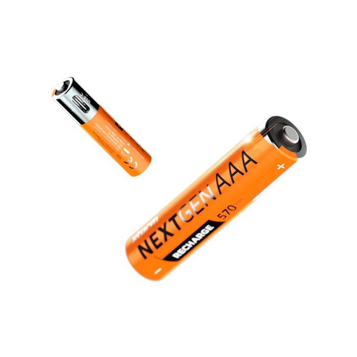 Pilhas AAA Xtorm NextGen Recarregáveis USB-C - Pack de 4 3