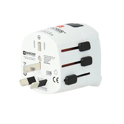 Adaptador de Viagem Skross Pro Light Universal c/ Terra 3