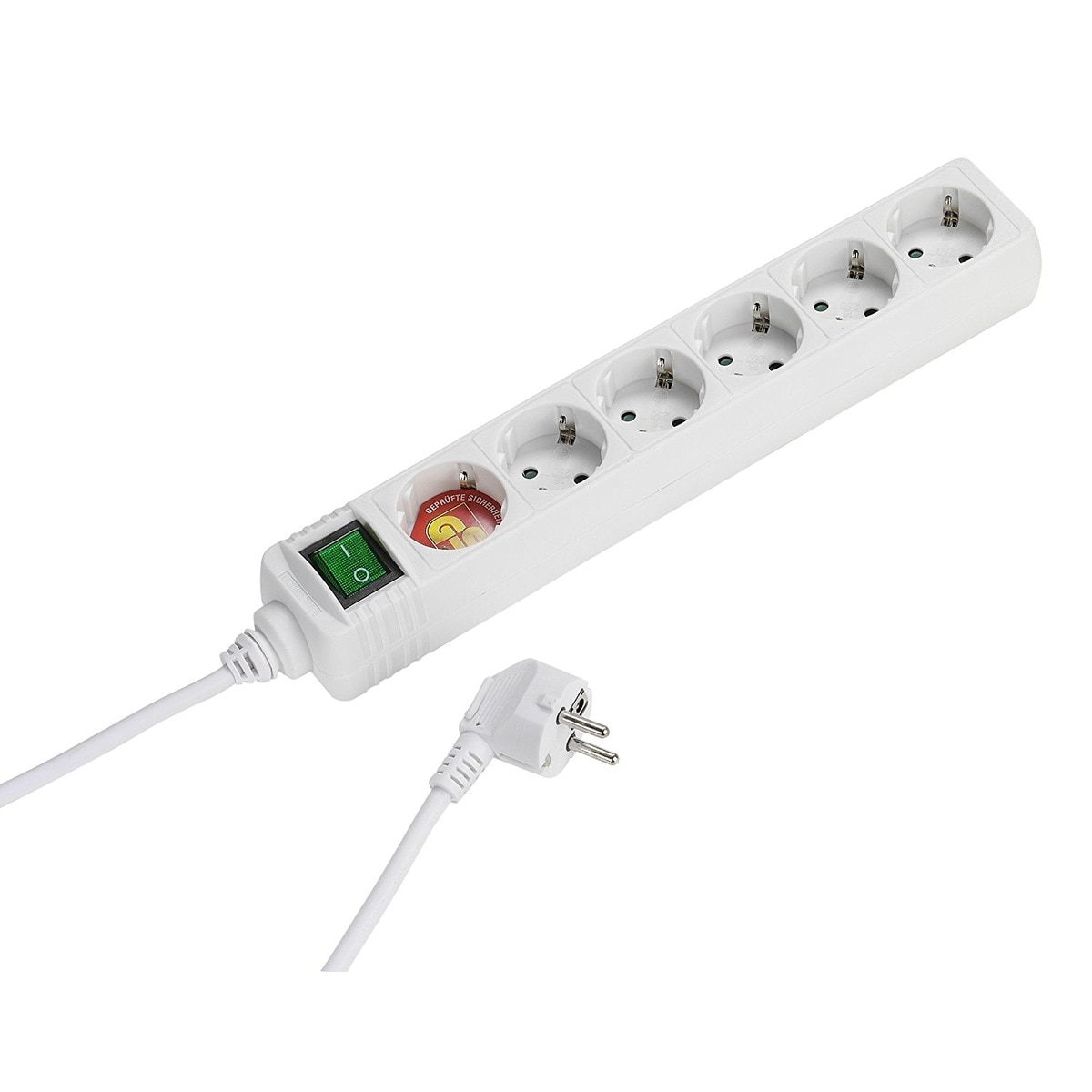 Imagem 0 de Extensão Elétrica Vivanco 1x6 1.4m EBLS 6W