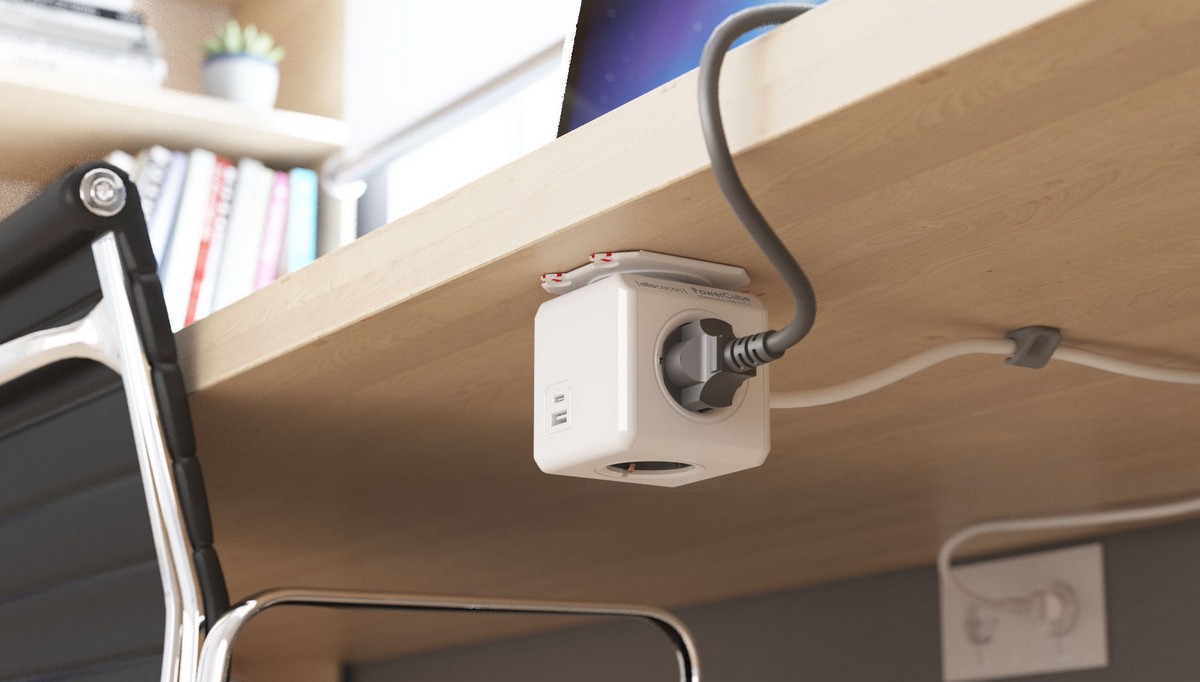 PowerCube - 1,5m com 4 tomadas + 2 USB-A+C - Branco 3