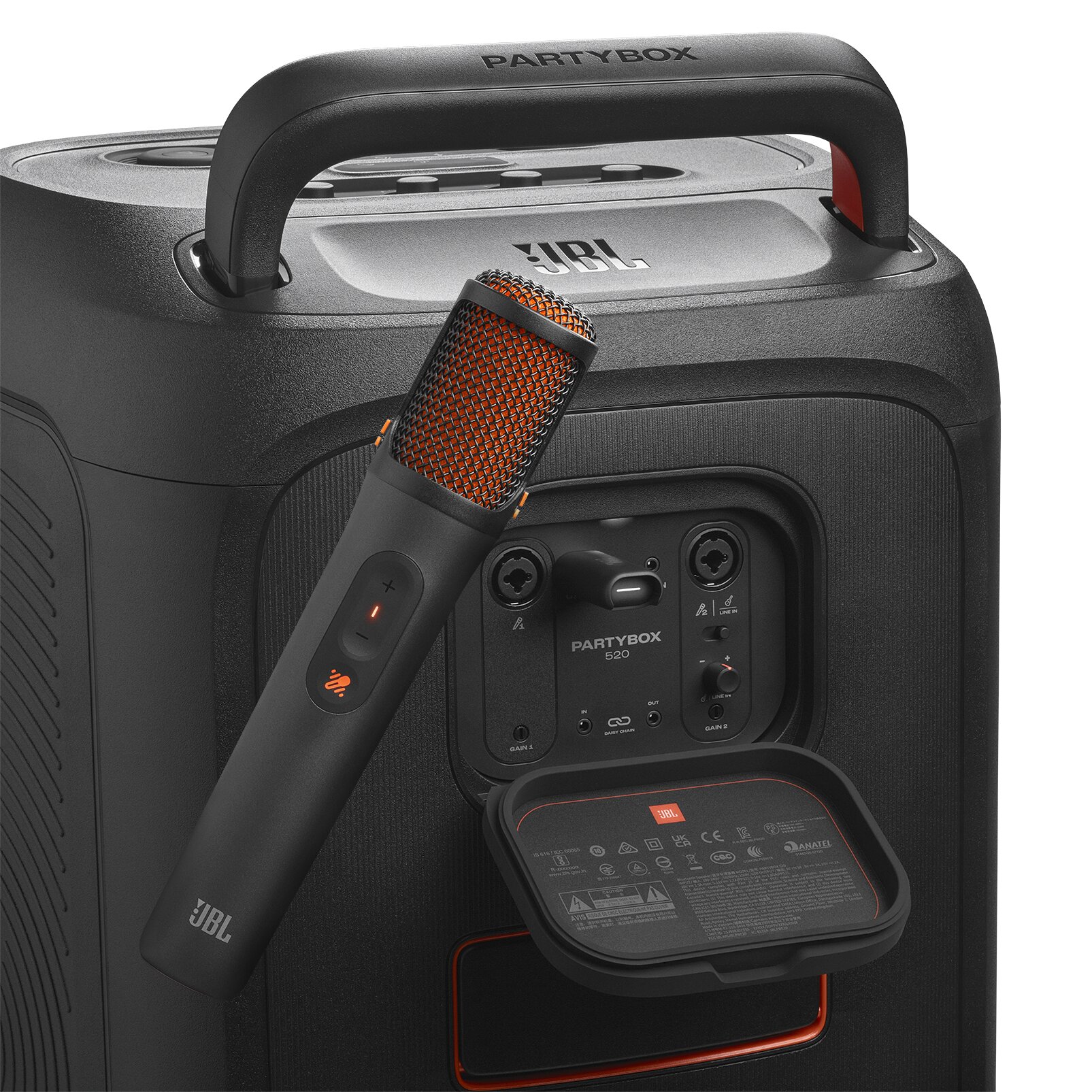 Microfones JBL EasySing Preto-4