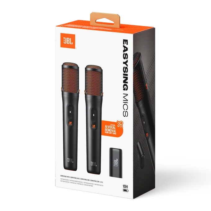 Microfones JBL EasySing Preto-6