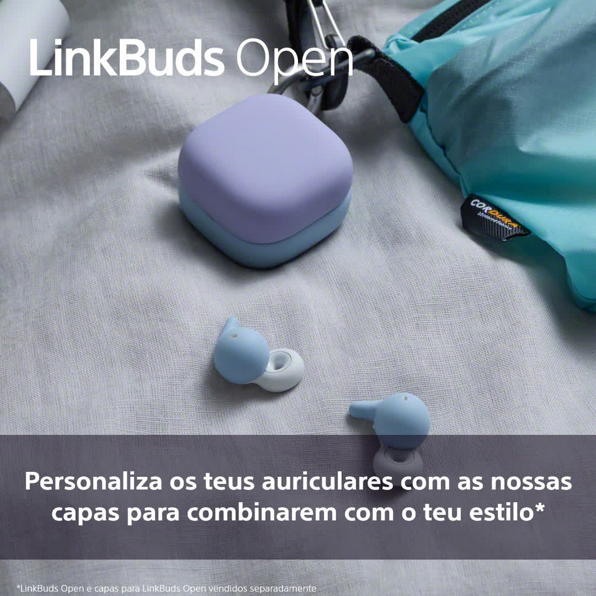 Capa Protetora Sony para LinkBuds Open - Verde 2