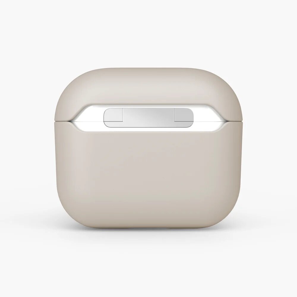 Capa Vonmaehlen Thin Case para AirPods Creme-2