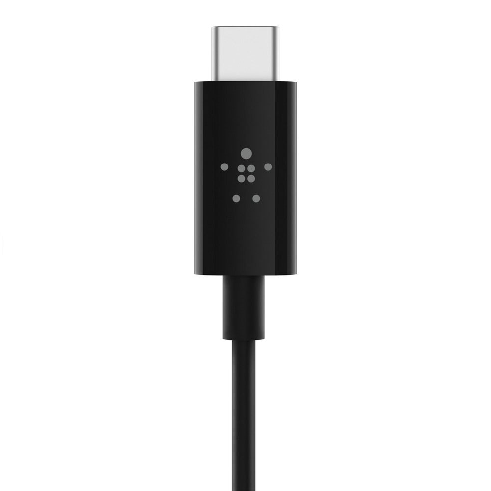 Cabo Belkin USB-C para 3.5 mm Audio, 0.9cm - Preto Preto-4