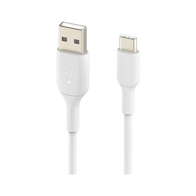 Cabo Bellkin 2.0 USB-A para USB-C, 1,2m - Branco Branco-3