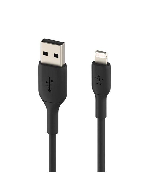 Cabo Belkin Boost Charge Lightning para USB-A, 3m - Preto Preto-1