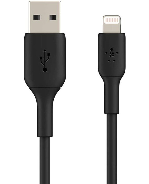 Cabo Belkin Boost Charge Lightning para USB-A, 2 metros - Preto Preto-1