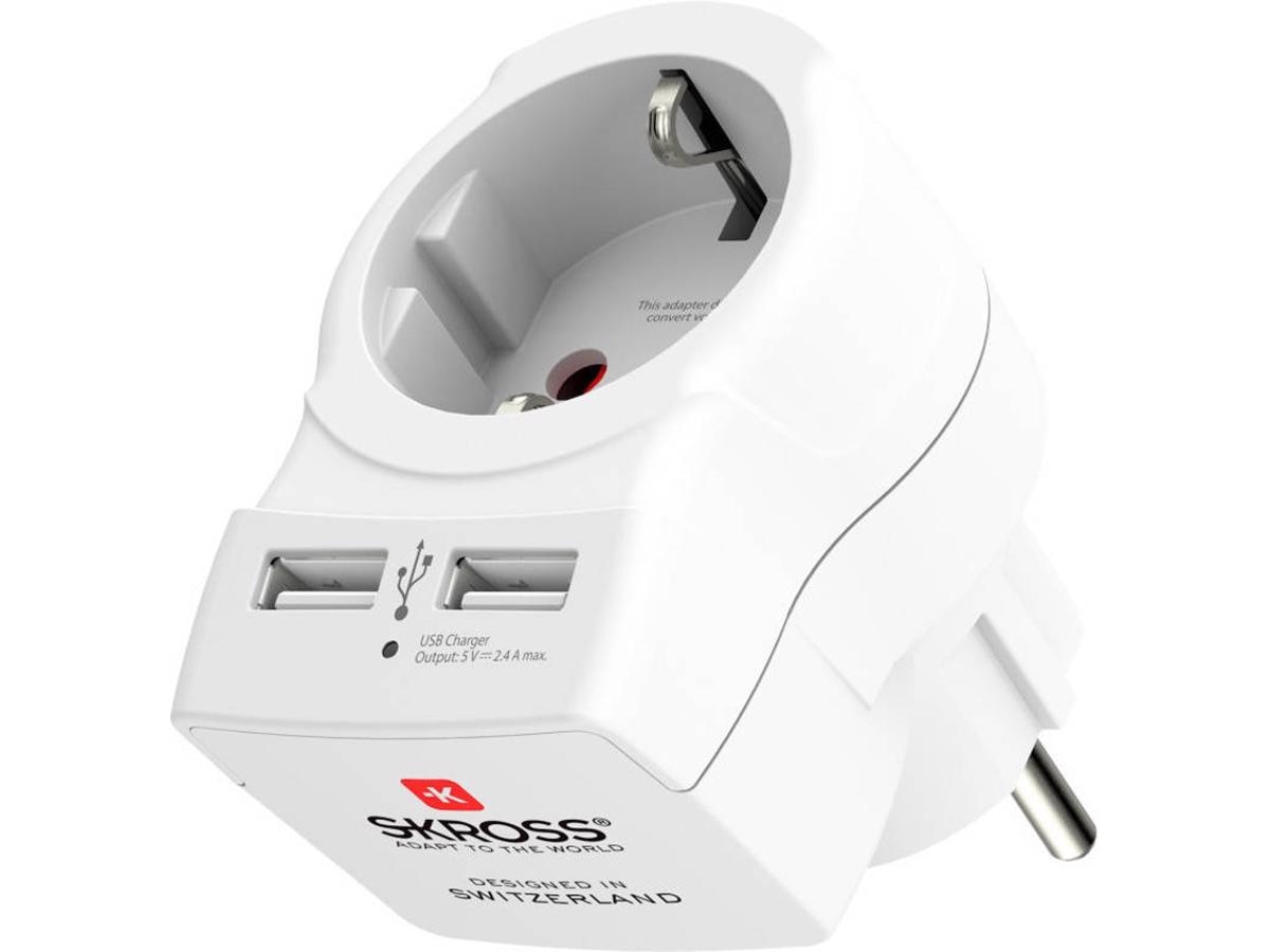 Imagem 0 de Adaptador de Viagem SKROSS Home USB