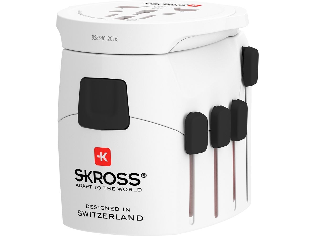 Imagem 0 de Adaptador SKROSS Europa para o Mundo + adaptador Mundo para a Europa