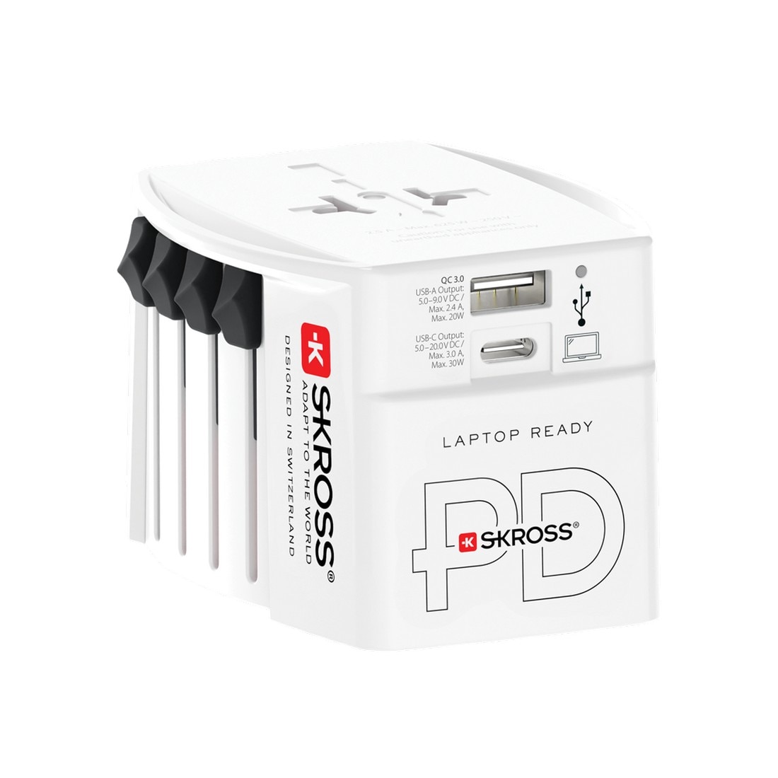 Imagem 0 de Adaptador Skross MUV USB AC30PD