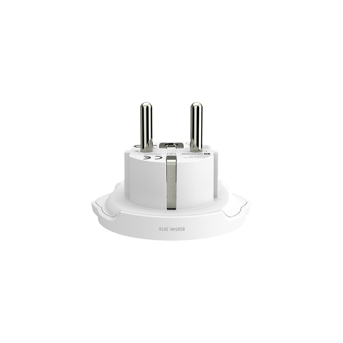 Adaptador de Viagem Mundial-Europa (Schuko) para Dispositivos de 2 e 3 Polos Branco / Vermelho-2