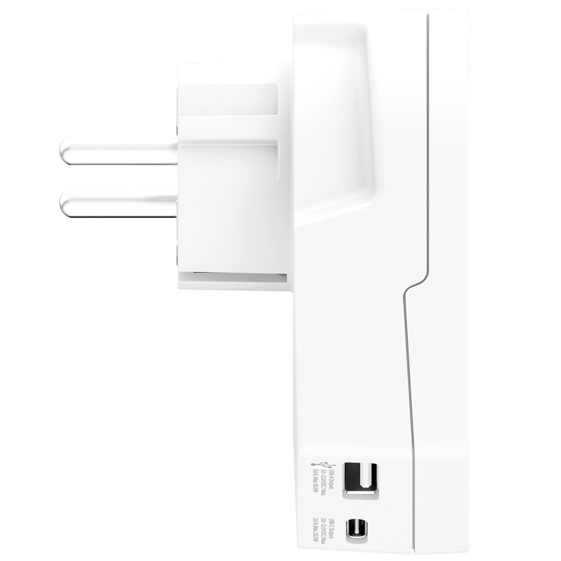 Adaptador Skross Mundo para Europa USB AC20PD Branco-4