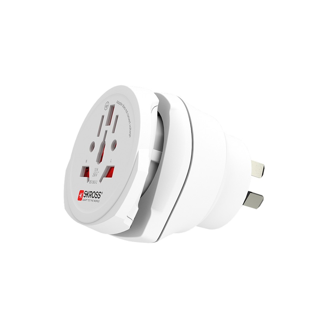 Imagem 0 de Adaptador Skross Combo World para Austrália / China