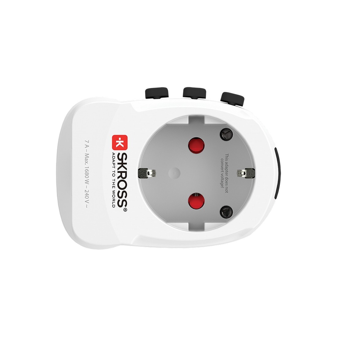 Adaptador Skross Pro Light USB World Branco-4