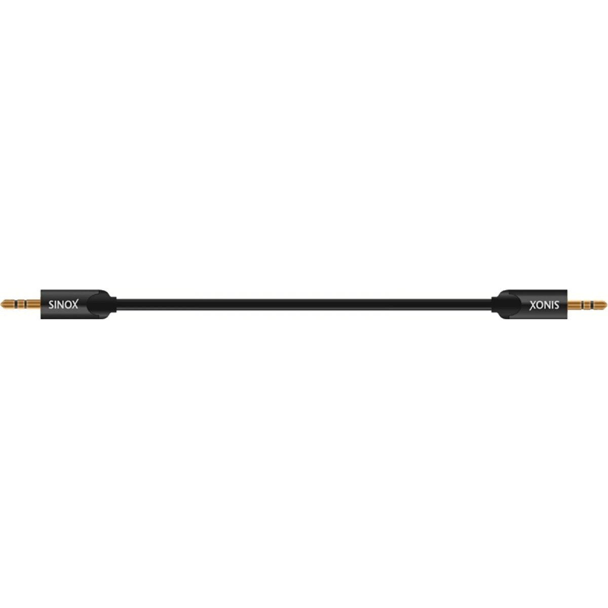 Cabo Sinox SHD Ultra 3.5mm Stereo SHD-3361 0,75m - Preto 2