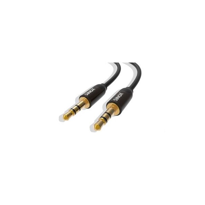 Cabo Sinox SHD Ultra 3.5mm Stereo SHD-3361 0,75m - Preto 3