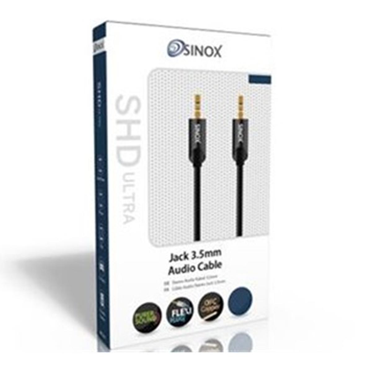 Cabo Sinox SHD Ultra 3.5mm Stereo SHD-3361 0,75m - Preto 4