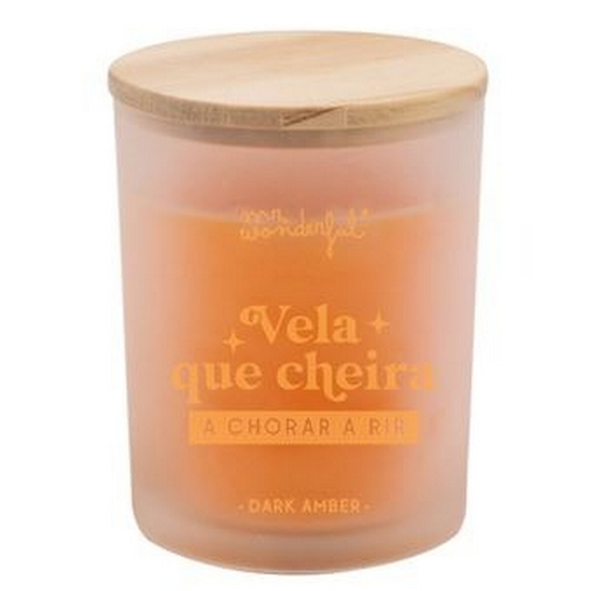 Vela Perfumada Laranja - Vela que Cheira a Chorar a Rir 1