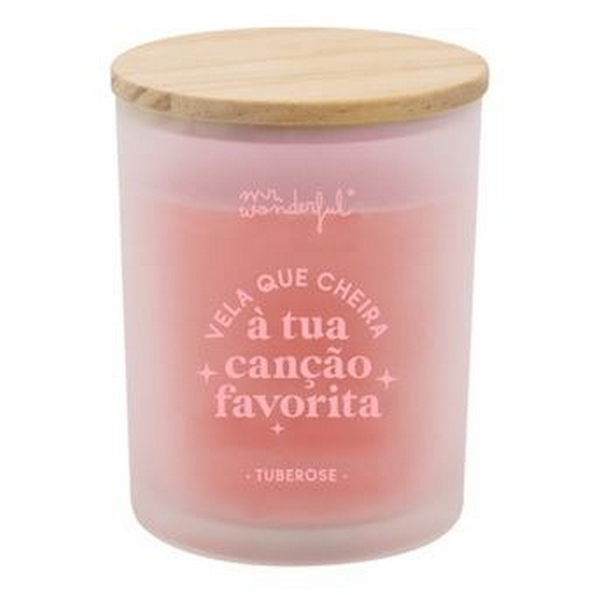 Vela Perfumada Rosa - Vela que Cheira à Tua Música Favorita 1