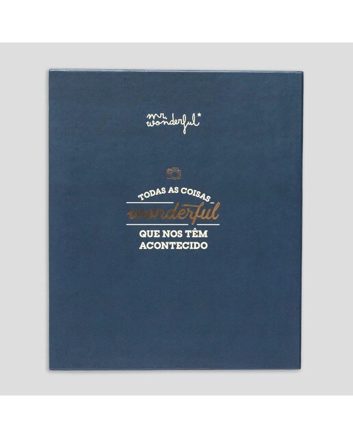 Álbum de fotos premium - Todas as coisas wonderful que nos têm acontecido 1
