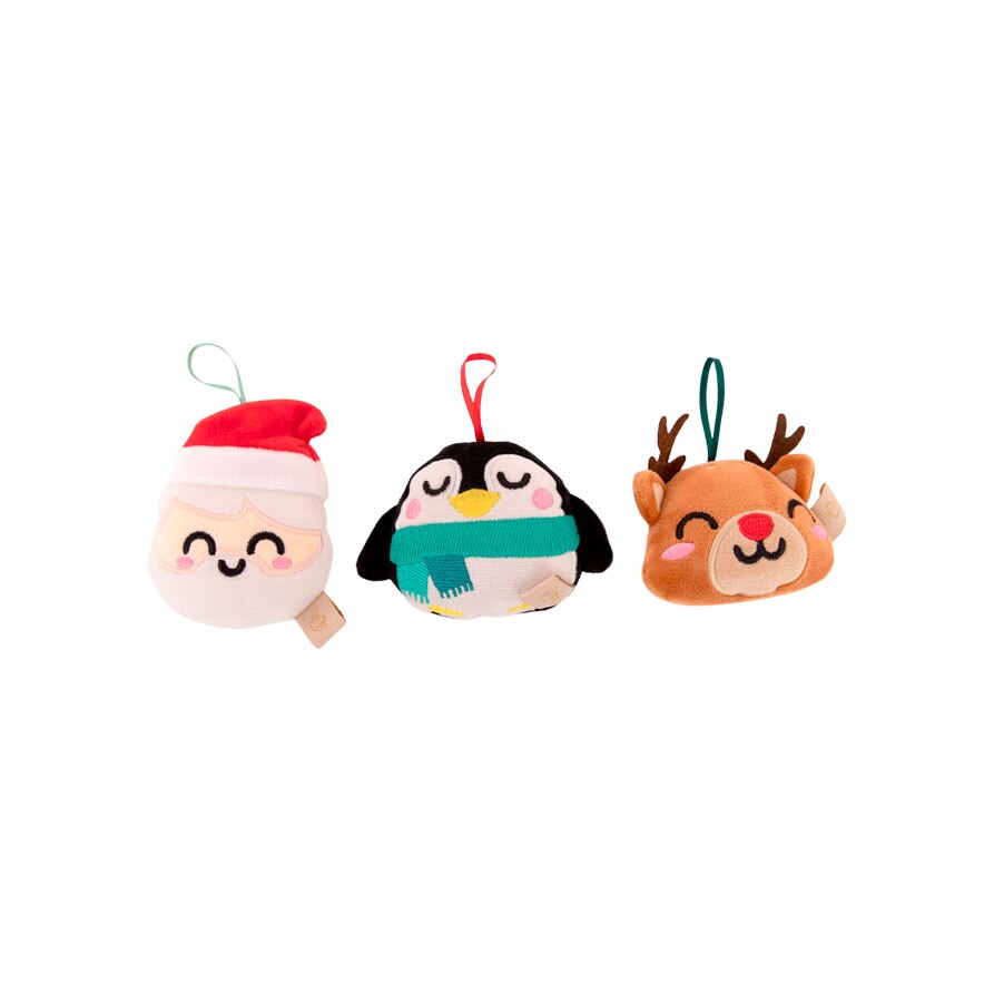 Enfeites de Natal Mr Wonderful para uma árvore de sonho - Pai Natal, pinguim e rena 5
