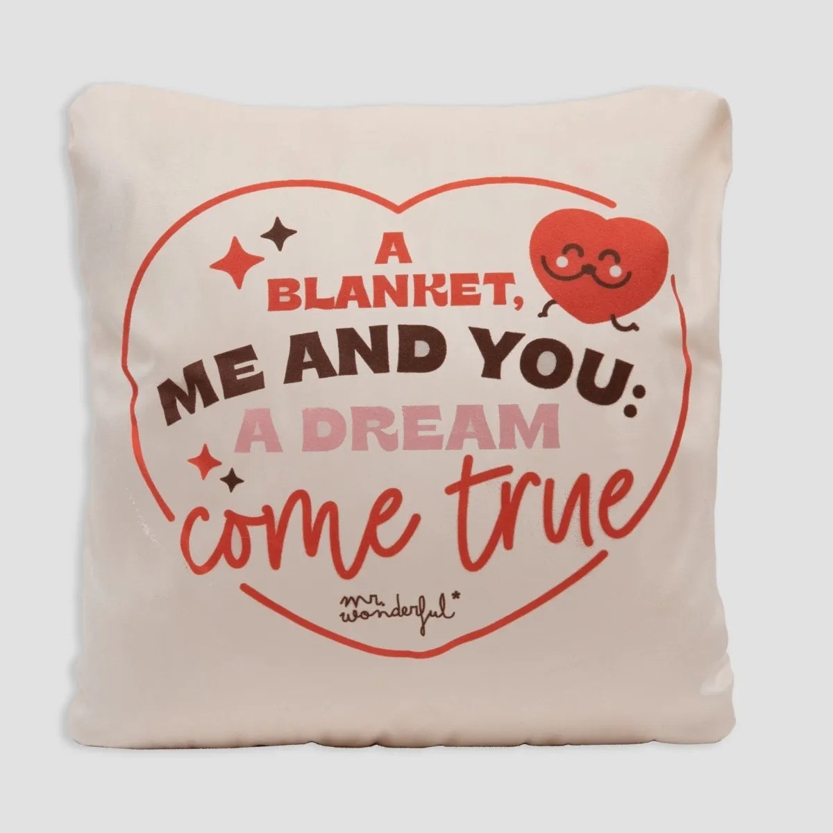 Manta + capa de almofada - This blanket, me and you: a dream come true 2