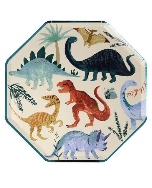 Pratos Grandes Dinossauro 1