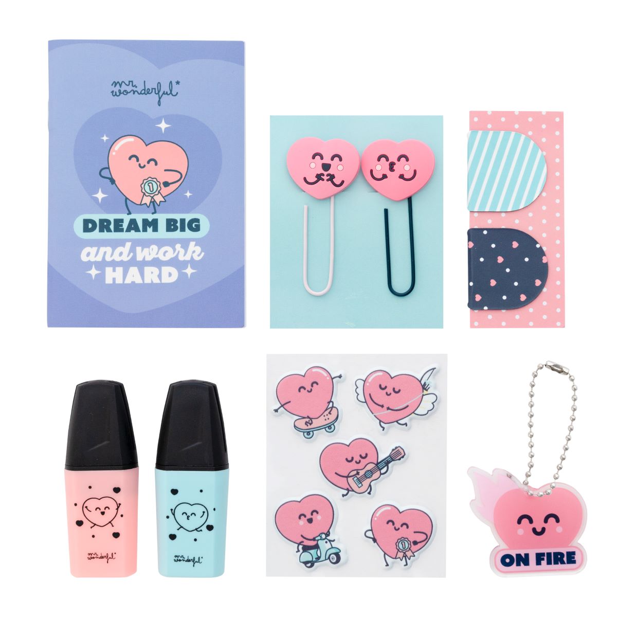 Kit para decorar a tua agenda Mr Wonderful: Make it cool 3