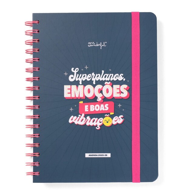 Imagem 0 de Agenda Wonder 2025-26 Semanal - Superplanos, emoções e boas vibrações