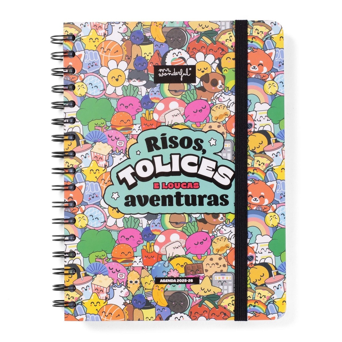 Agenda Bo-Bo 2025-26 Semanal - Risos, tolices e loucas aventuras 1