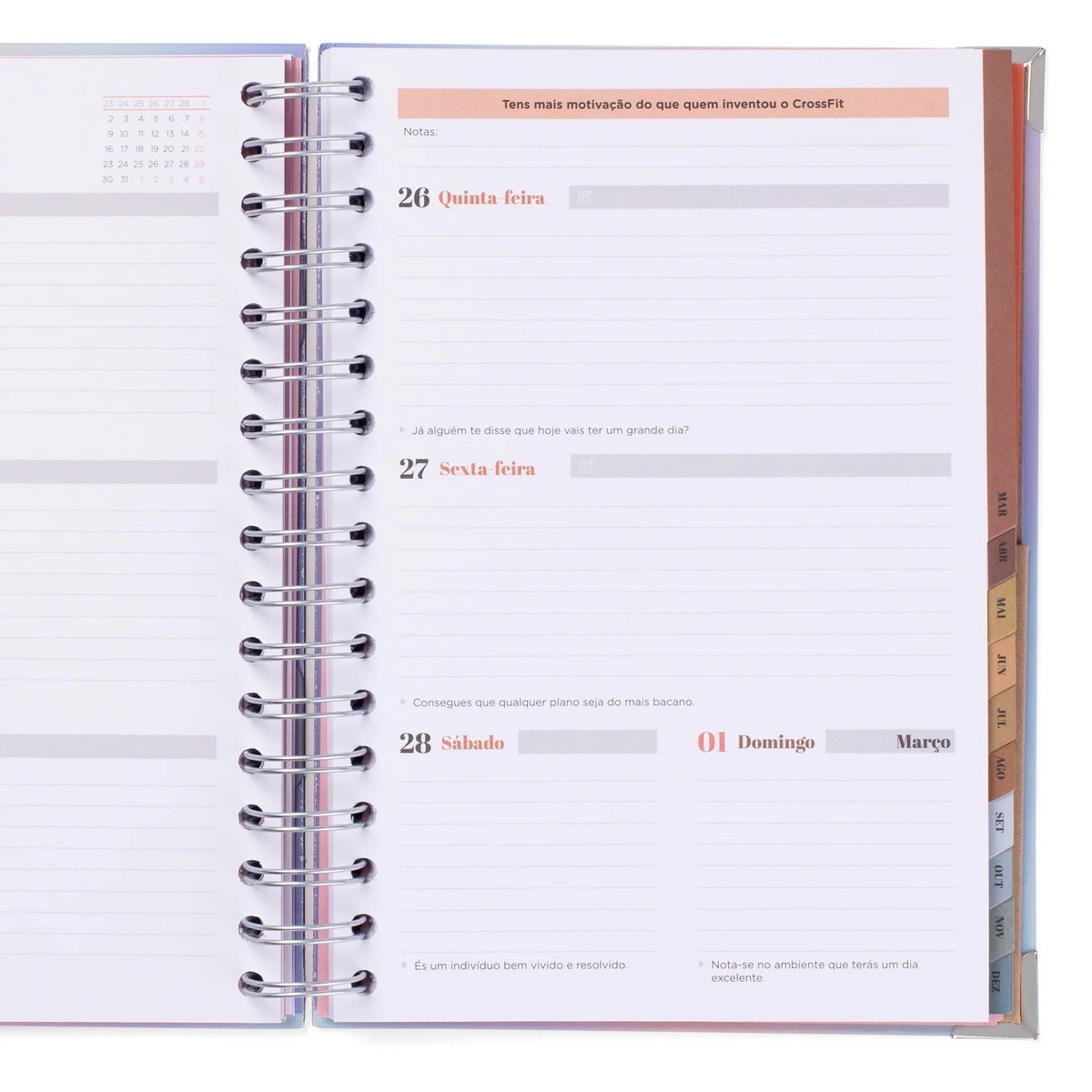 Agenda Office 2025-26 Semanal 18 meses - Vivendo com estilo 2