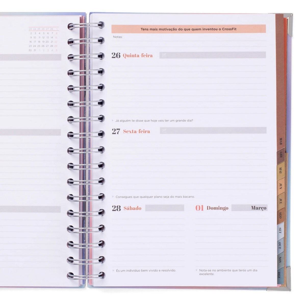 Agenda Office 2025-26 Semanal 18 meses - Vivendo com estilo 2